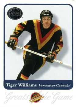 2001-02 Fleer Greats of the Game #39 Tiger Williams Front
