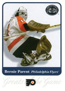 2001-02 Fleer Greats of the Game #41 Bernie Parent Front