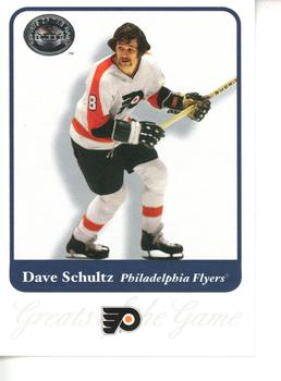 2001-02 Fleer Greats of the Game #45 Dave Schultz Front