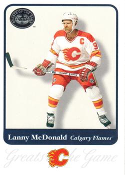2001-02 Fleer Greats of the Game #53 Lanny McDonald Front