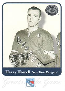 2001-02 Fleer Greats of the Game #58 Harry Howell Front