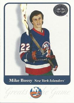 2001-02 Fleer Greats of the Game #72 Mike Bossy Front