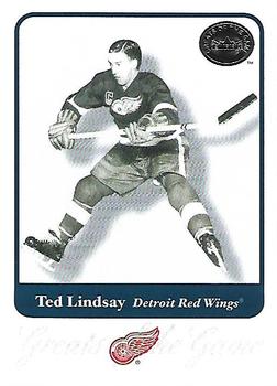 2001-02 Fleer Greats of the Game #74 Ted Lindsay Front