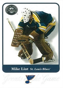 2001-02 Fleer Greats of the Game #83 Mike Liut Front