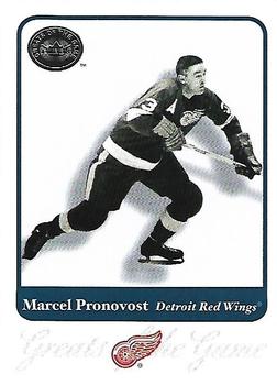 2001-02 Fleer Greats of the Game #84 Marcel Pronovost Front