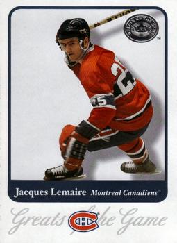 2001-02 Fleer Greats of the Game #66 Jacques Lemaire Front