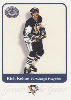 2001-02 Fleer Greats of the Game #87 Rick Kehoe Front