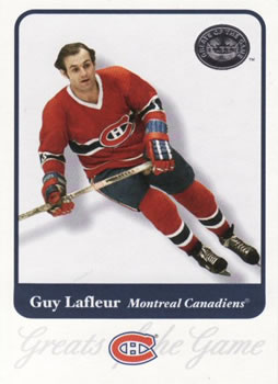 2001-02 Fleer Greats of the Game #8 Guy Lafleur Front