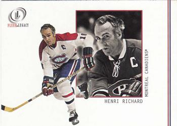 2001-02 Fleer Legacy #15 Henri Richard Front