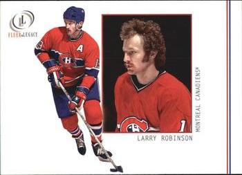 2001-02 Fleer Legacy #46 Larry Robinson Front