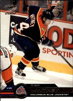 2001-02 Pacific #120 Ray Whitney Front
