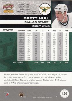 2001-02 Pacific #126 Brett Hull Back