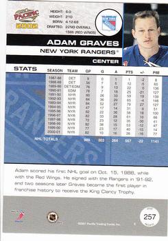 2001-02 Pacific #257 Adam Graves Back