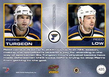 2001-02 Pacific #420 Pierre Turgeon / Reed Low Back