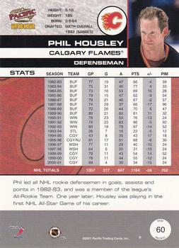 2001-02 Pacific #60 Phil Housley Back