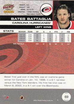 2001-02 Pacific #69 Bates Battaglia Back