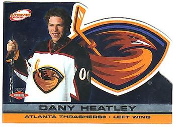 2001-02 Pacific Atomic #103 Dany Heatley Front
