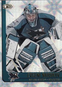 2001-02 Pacific Heads Up #84 Evgeni Nabokov Front