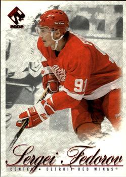 2001-02 Pacific Private Stock #32 Sergei Fedorov Front