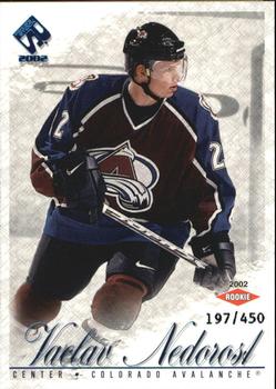 2001-02 Pacific Private Stock #118 Vaclav Nedorost Front