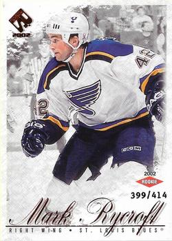 2001-02 Pacific Private Stock #138 Mark Rycroft Front