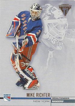 2001-02 Pacific Private Stock Titanium #96 Mike Richter Front