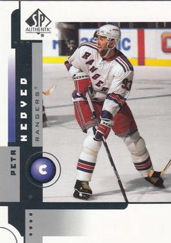 2001-02 SP Authentic #56 Petr Nedved Front