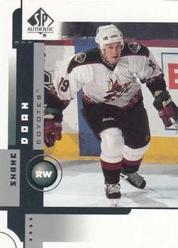 2001-02 SP Authentic #67 Shane Doan Front