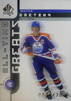 2001-02 SP Authentic #101 Wayne Gretzky Front