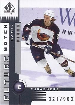 2001-02 SP Authentic #135 Kamil Piros Front