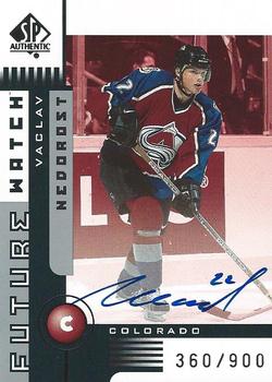 2001-02 SP Authentic #176 Vaclav Nedorost Front