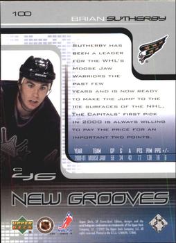 2001-02 SP Game Used #100 Brian Sutherby Back