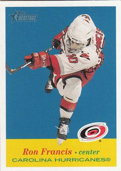 2001-02 Topps Heritage #22 Ron Francis Front