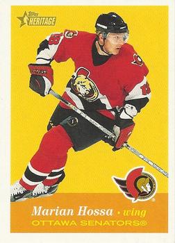 2001-02 Topps Heritage #28 Marian Hossa Front
