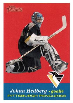 2001-02 Topps Heritage #37 Johan Hedberg Front