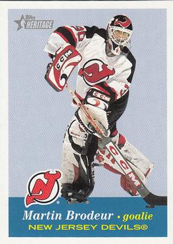 2001-02 Topps Heritage #46 Martin Brodeur Front