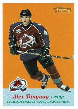 2001-02 Topps Heritage #56 Alex Tanguay Front