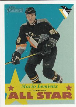 2001-02 Topps Heritage #120 Mario Lemieux Front