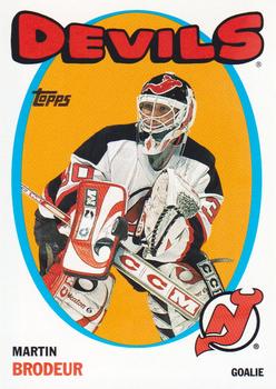 2001-02 Topps - 1971-72 Heritage #3 Martin Brodeur Front