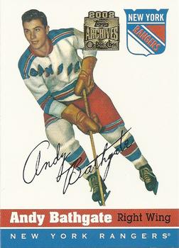2001-02 Topps / O-Pee-Chee Archives #1 Andy Bathgate Front