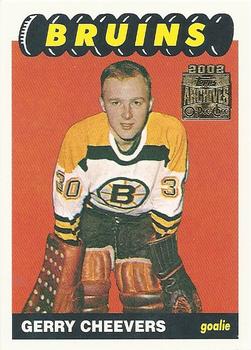 2001-02 Topps / O-Pee-Chee Archives #23 Gerry Cheevers Front