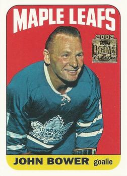 2001-02 Topps / O-Pee-Chee Archives #52 Johnny Bower Front