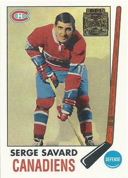 2001-02 Topps / O-Pee-Chee Archives #53 Serge Savard Front