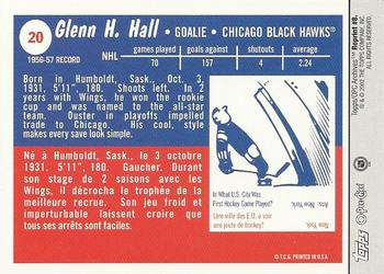 2001-02 Topps / O-Pee-Chee Archives #8 Glenn Hall Back