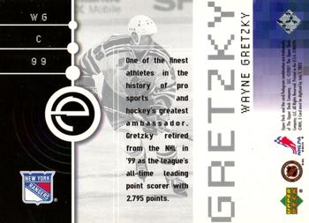 2001-02 Upper Deck #NNO Wayne Gretzky Back