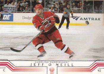 2001-02 Upper Deck #31 Jeff O'Neill Front