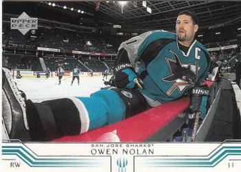 2001-02 Upper Deck #144 Owen Nolan Front