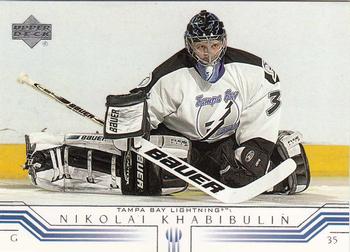 2001-02 Upper Deck #157 Nikolai Khabibulin Front