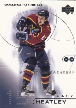 2001-02 Upper Deck Challenge for the Cup #3 Dany Heatley Front