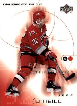 2001-02 Upper Deck Challenge for the Cup #12 Jeff O'Neill Front